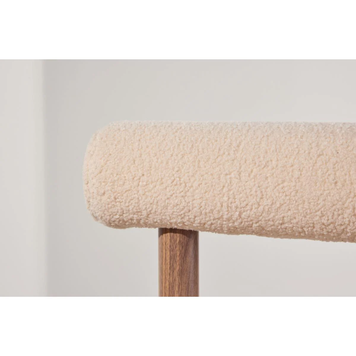 Svea - Fontaine eetkamerstoel - boucle en houtlook - Image 7