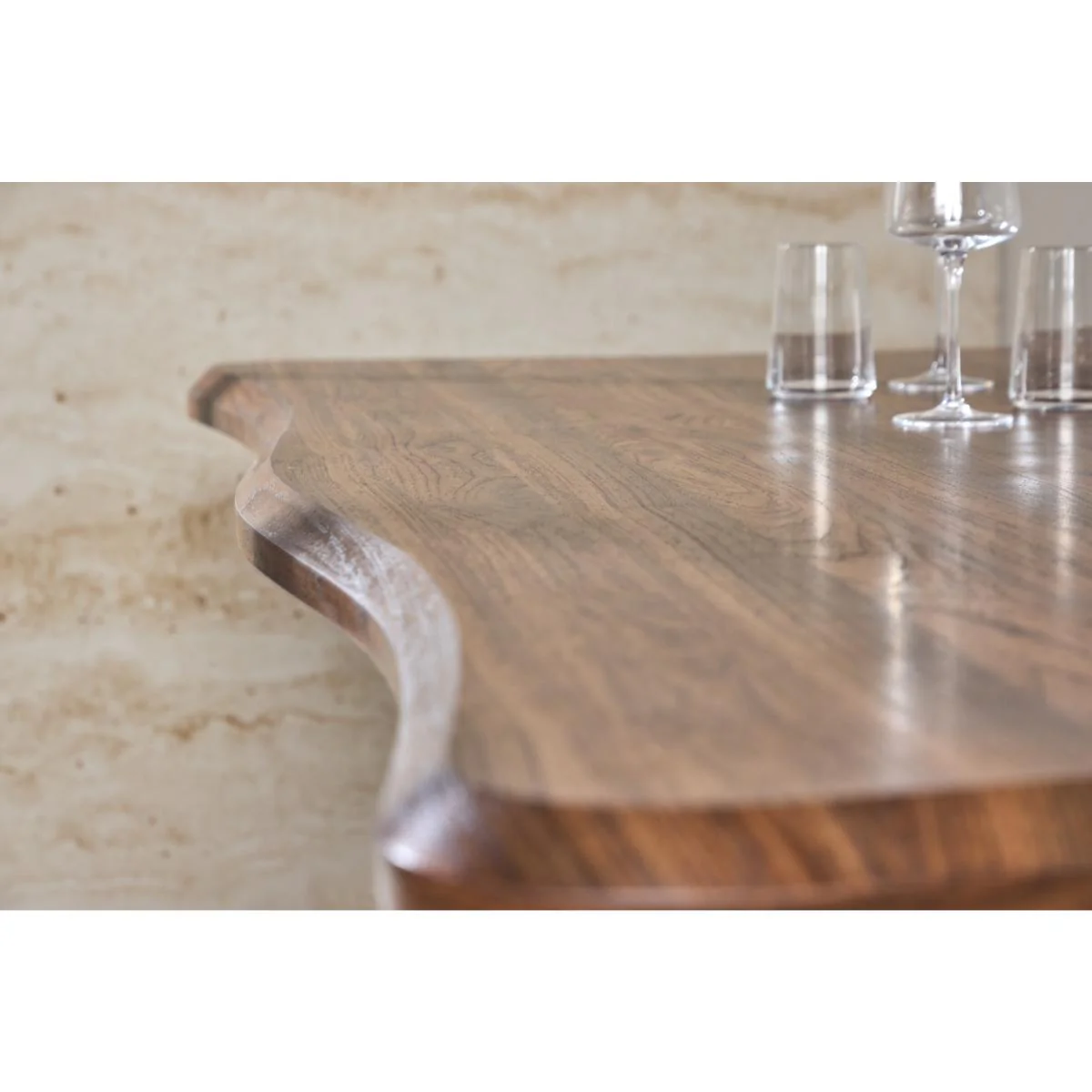 Svea - Malik organische eettafel - 180 x 90 cm - walnootlook - Image 5