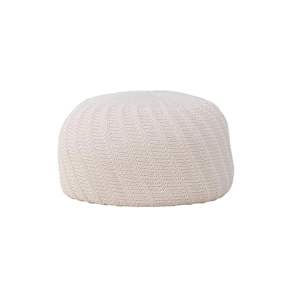 Svea - Turner poef - ø60 cm - créme - Image 4