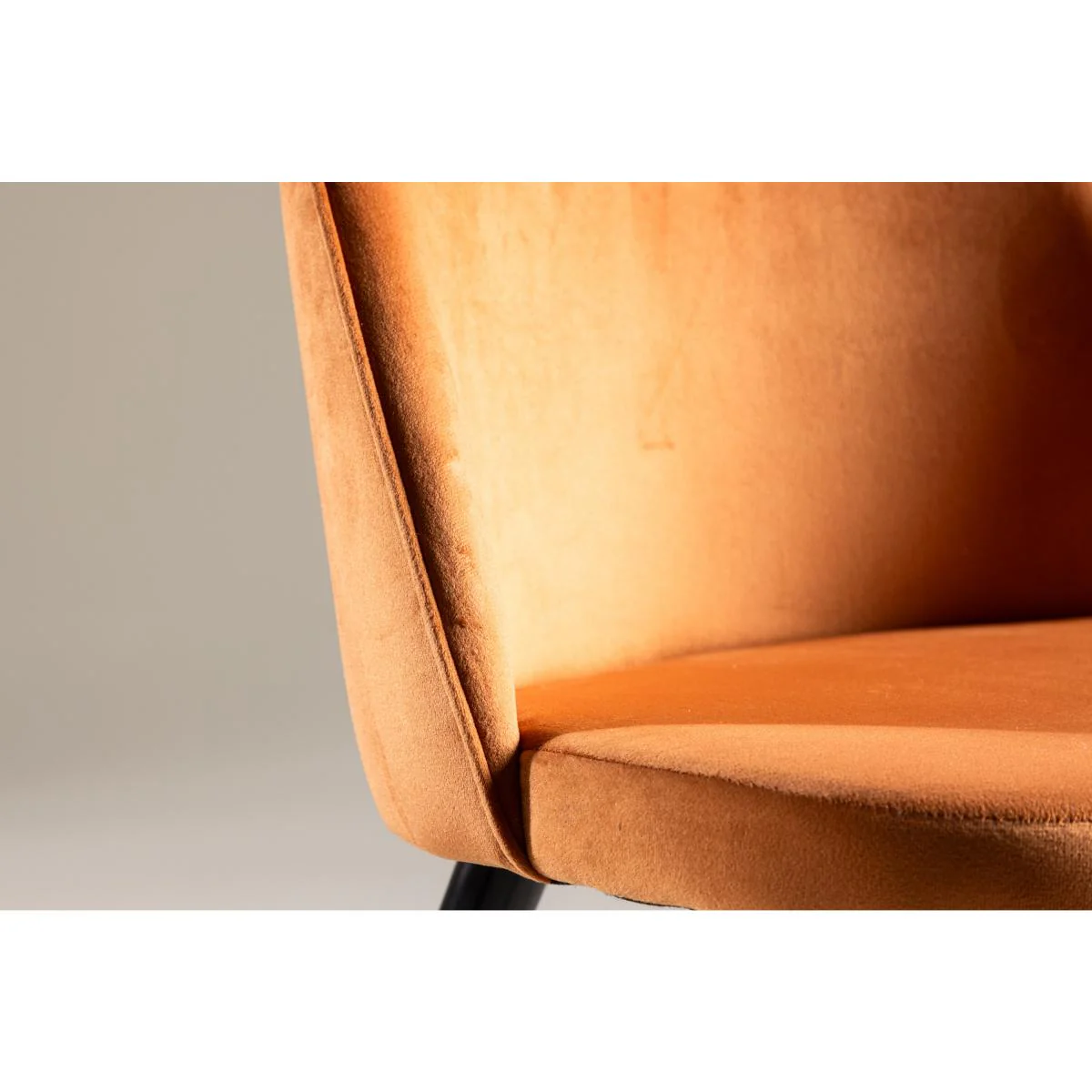 Svea - Zako eetkamerstoel - velvet - oranje - Image 4