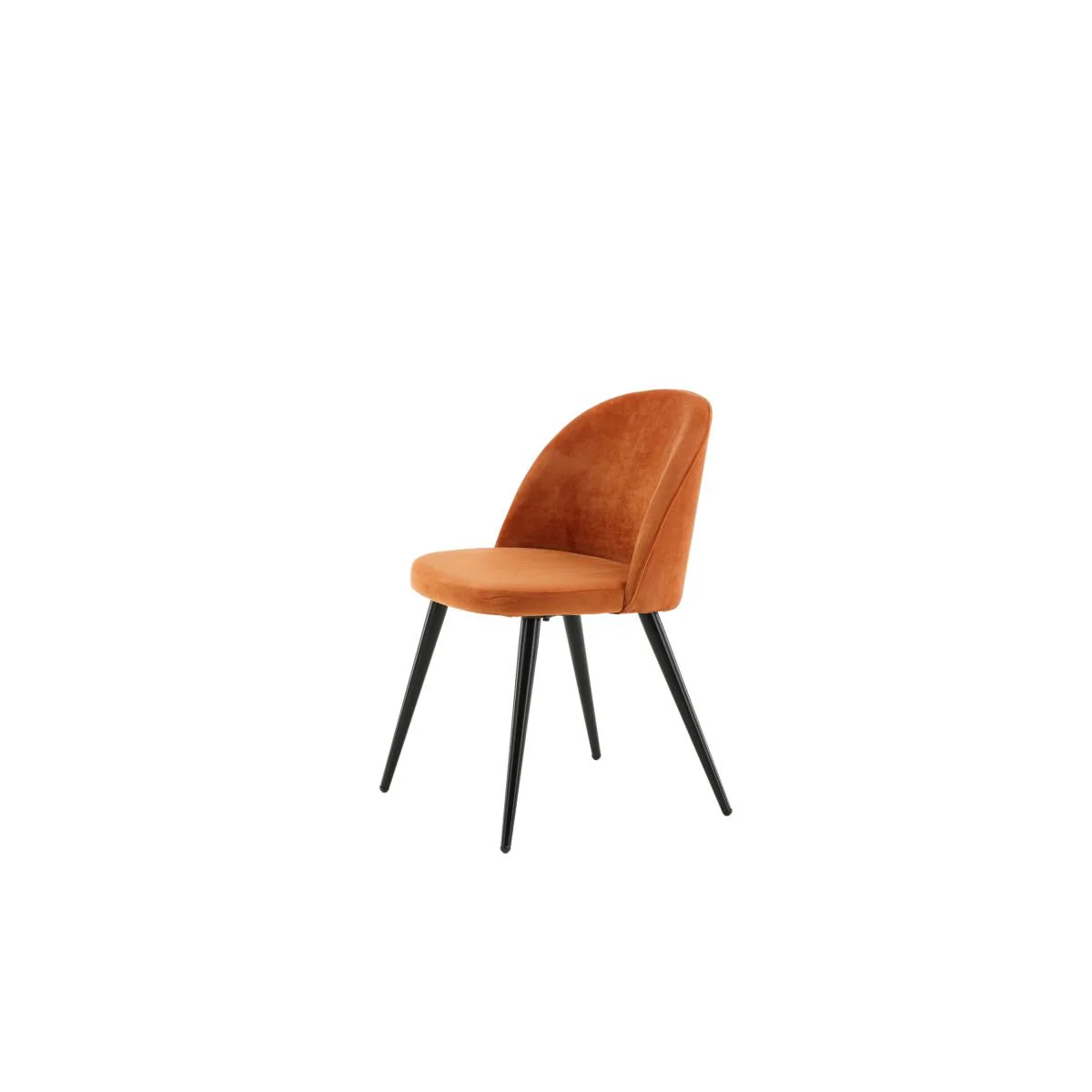 Svea - Zako eetkamerstoel - velvet - oranje - Image 7