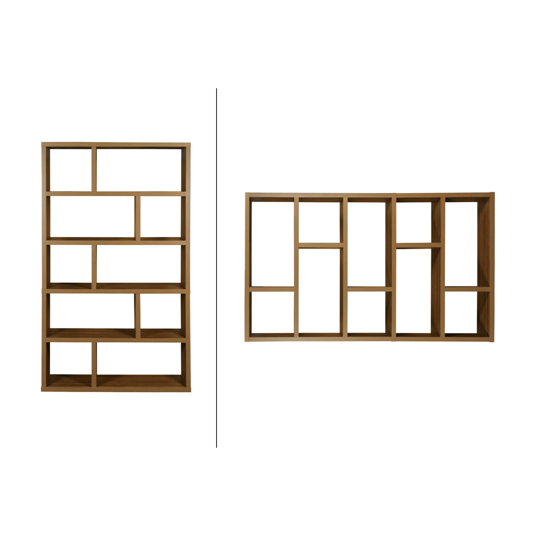 sweeek - Asymmetrische vakkenkast 2x5 met 10 vakken - Image 2