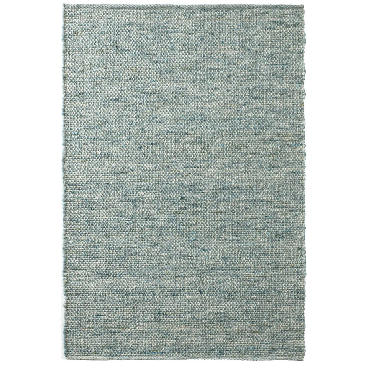 Tapeso Wollen loper - Bokn lichtblauw - 70x240 cm