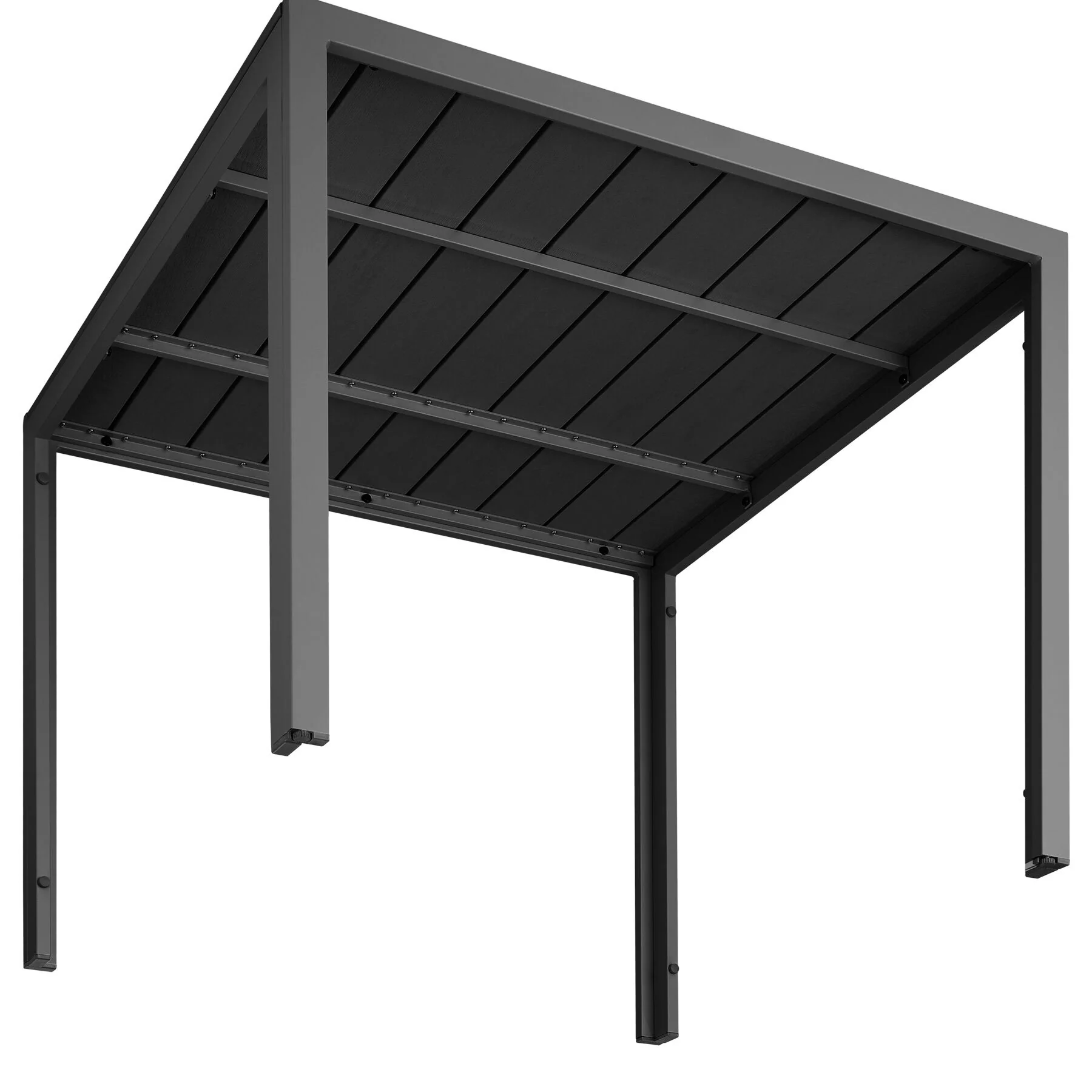tectake Aluminium tuintafel Maren met in hoogte verstelbare poten ... - Image 2