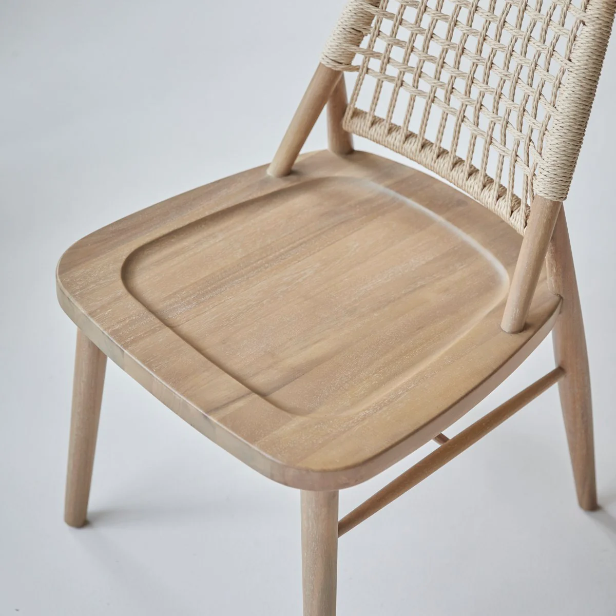 Tikamoon - Set van 2 stoelen in acaciahout met vlechtwerk Arturo - Image 10