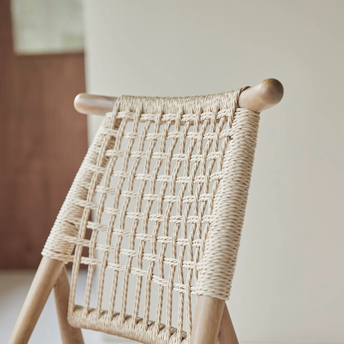 Tikamoon - Set van 2 stoelen in acaciahout met vlechtwerk Arturo - Image 4