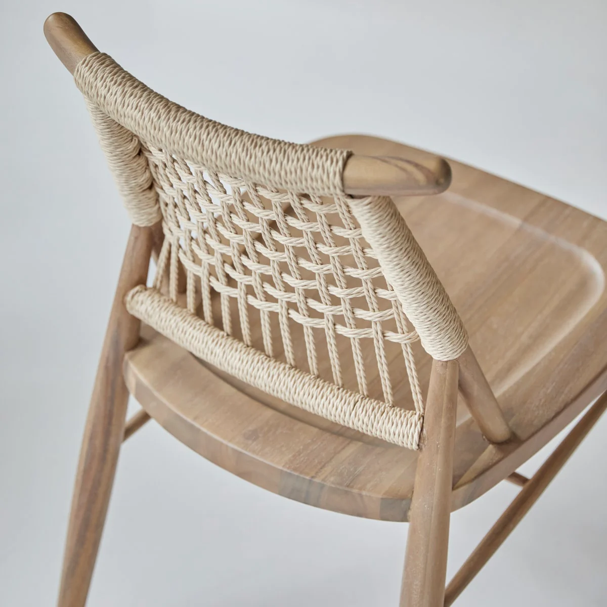 Tikamoon - Set van 2 stoelen in acaciahout met vlechtwerk Arturo - Image 8