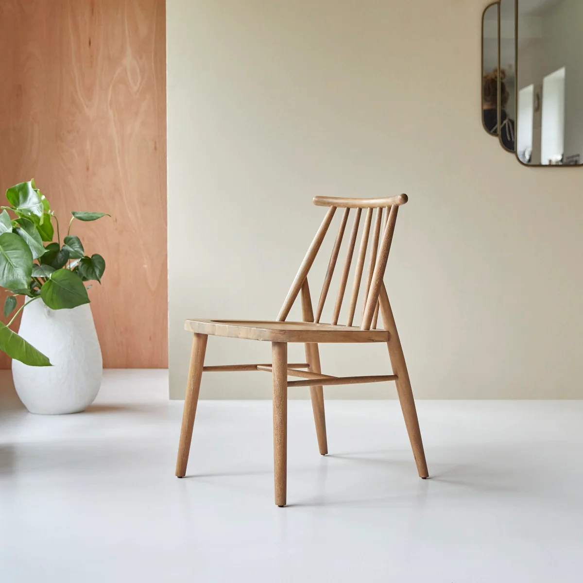 Tikamoon - Set van 2 stoelen in massief acaciahout Léa - Image 6