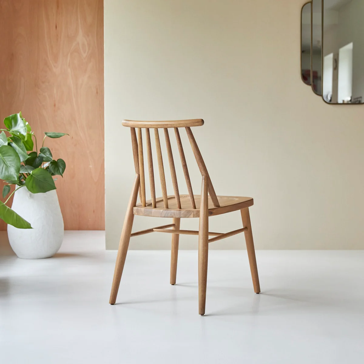 Tikamoon - Set van 2 stoelen in massief acaciahout Léa - Image 7