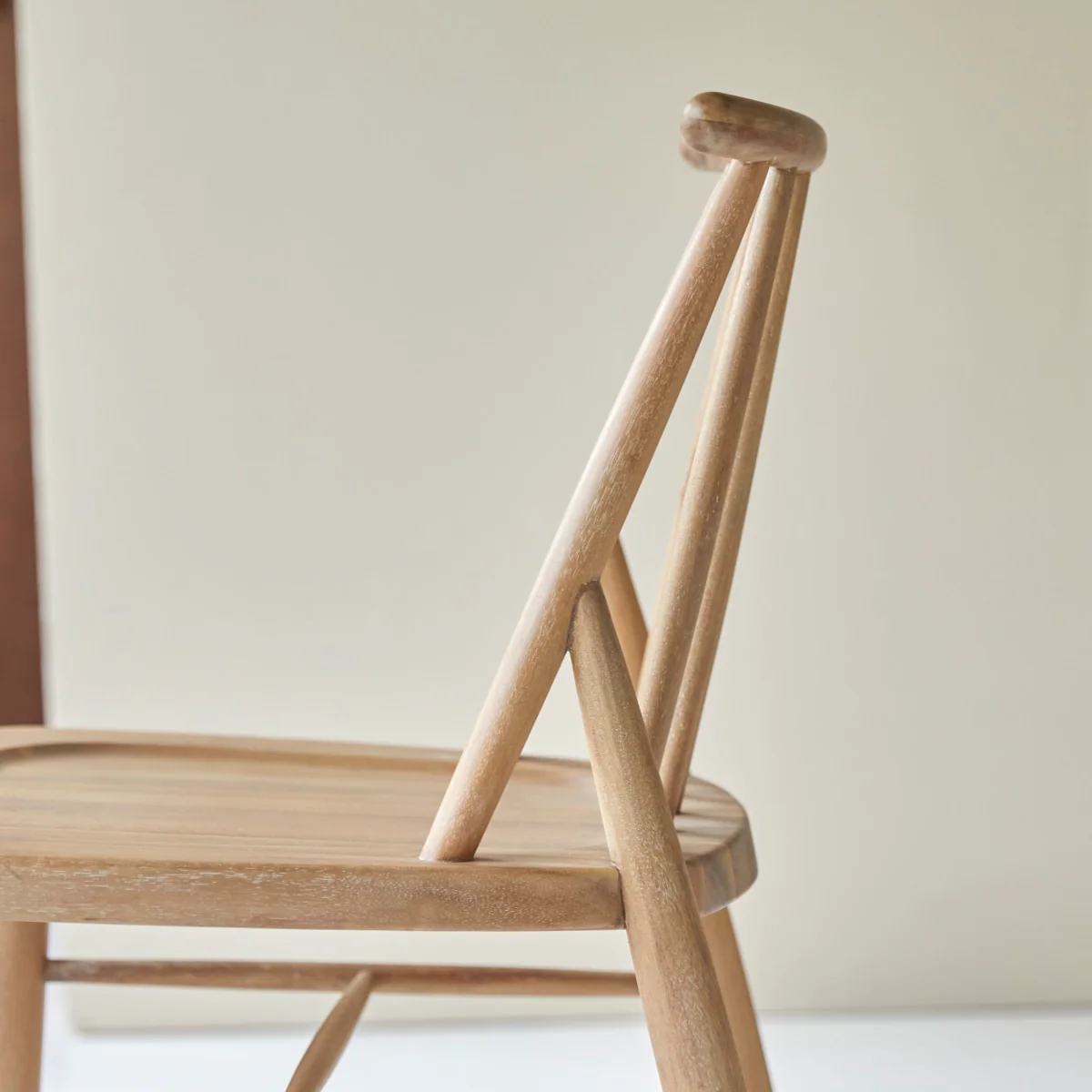 Tikamoon - Set van 2 stoelen in massief acaciahout Léa - Image 8