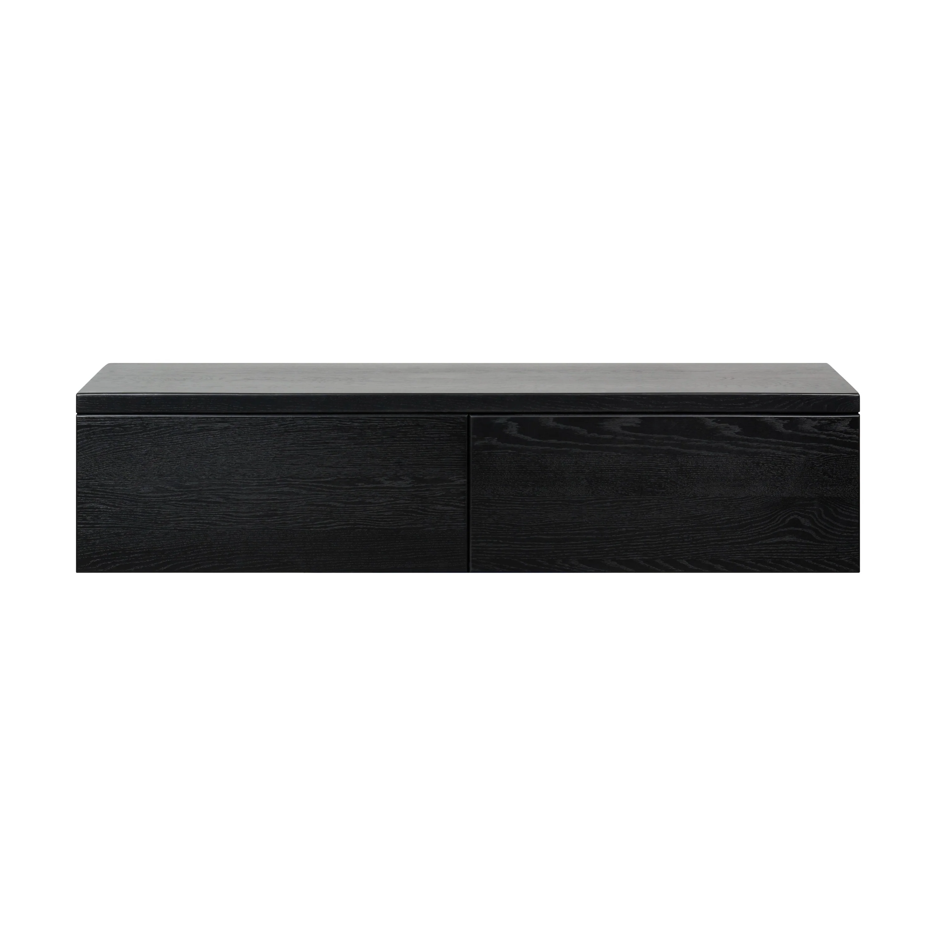 TV-meubel (hangend) Chester - Zwart - Hout - Image 3