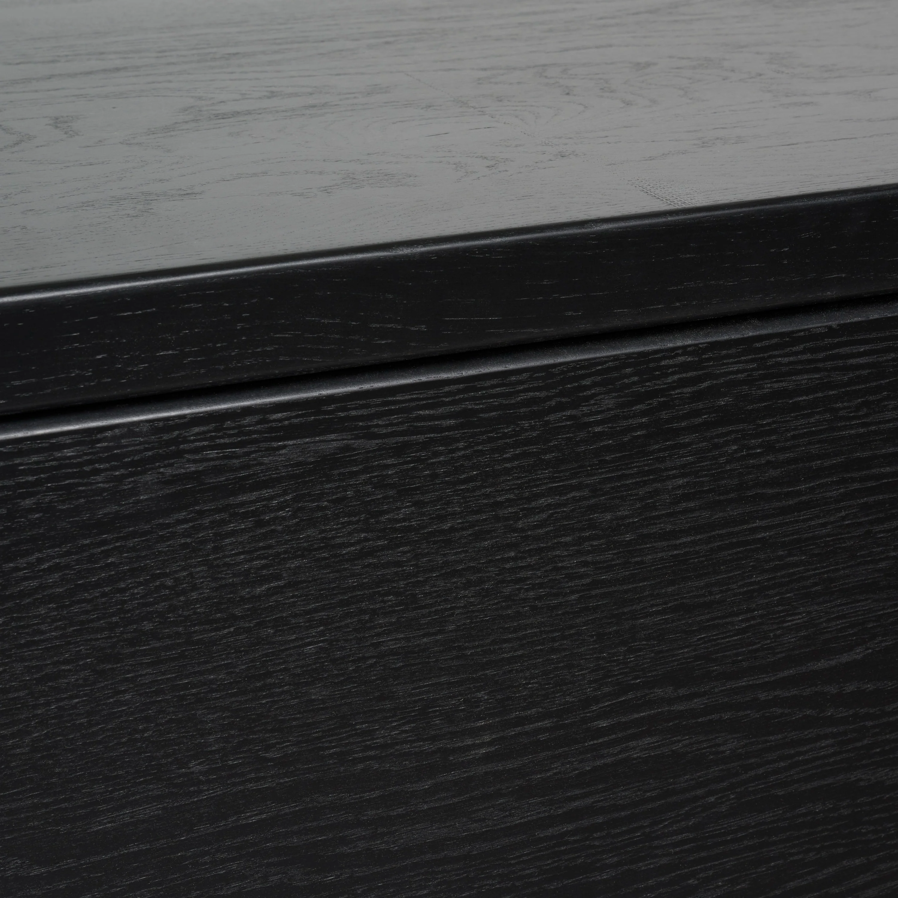 TV-meubel (hangend) Chester - Zwart - Hout - Image 4