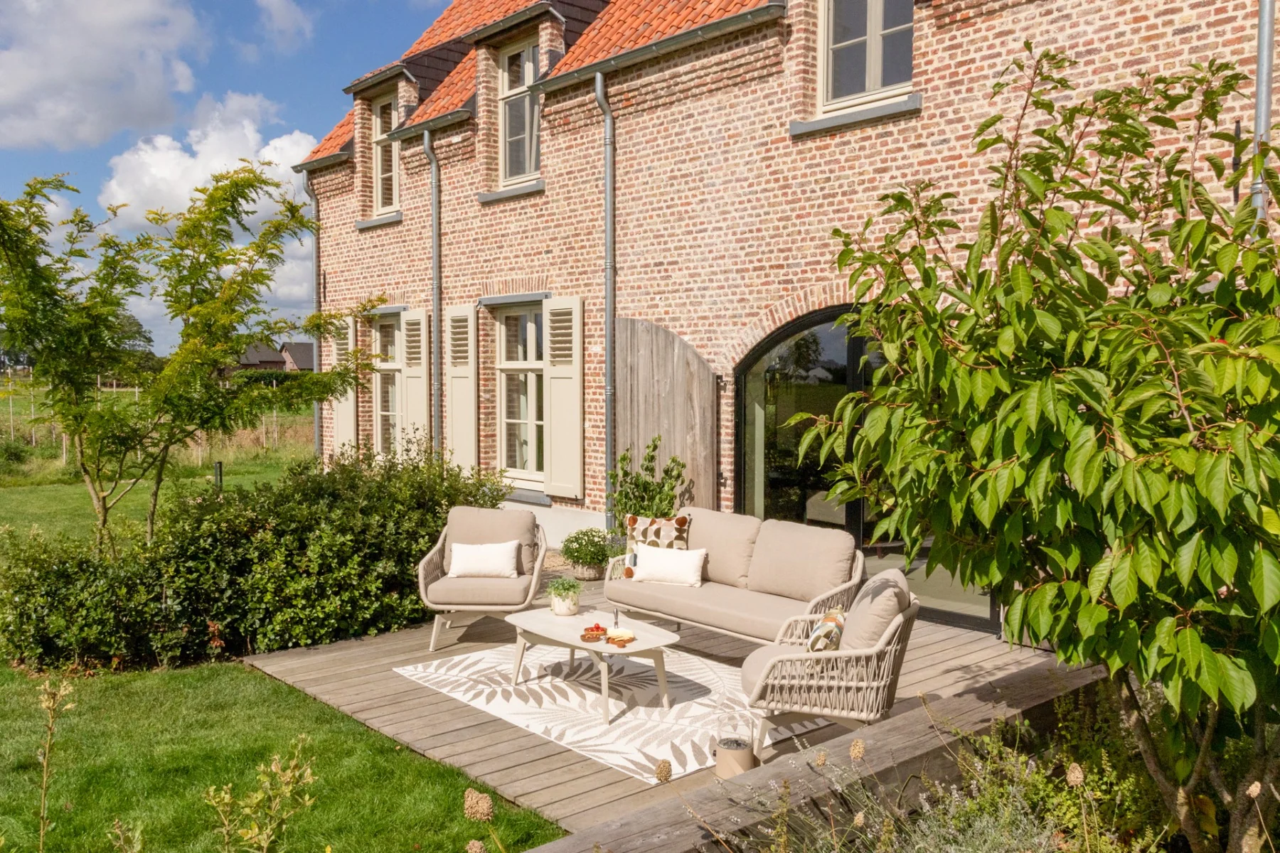 VDG Hadassa stoel-bank loungeset (4-delig) - Rope|Zand - Image 10