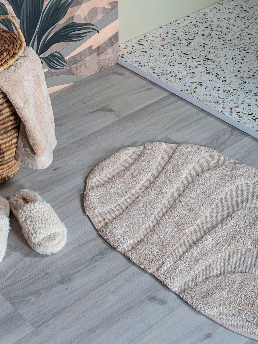 Veer Carpets - Badmat Beau - Beige Ovaal 50 x 80 cm - Image 3