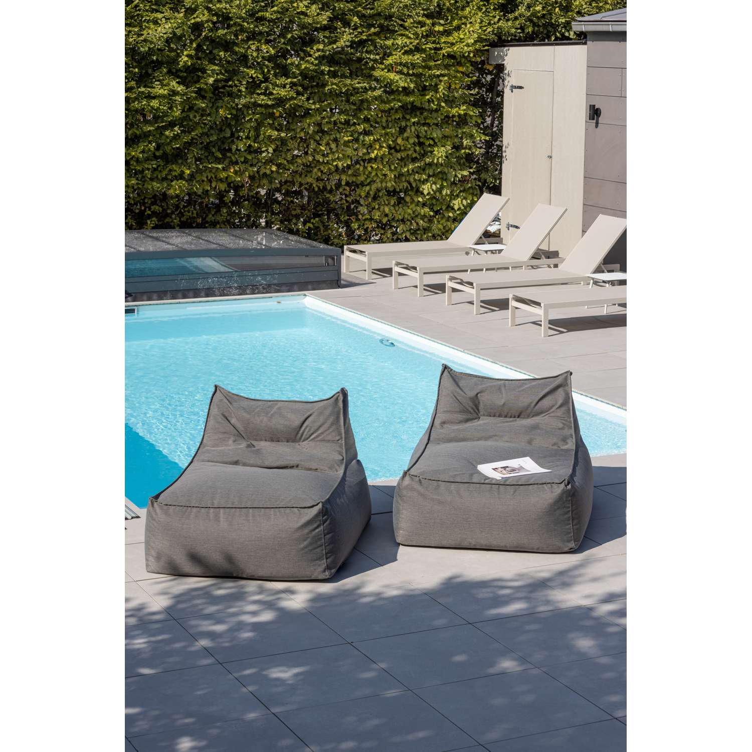 Venture Home Redang Loungestoel 118 x 84 x 94 - Donkergrijs - Image 4