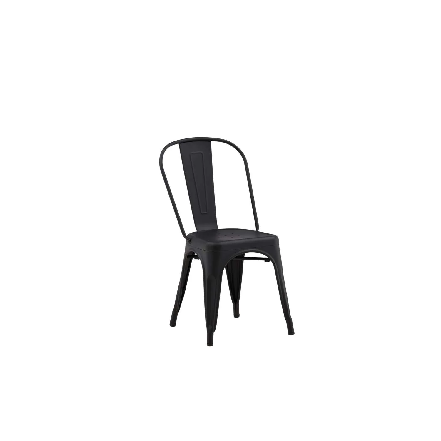 Venture Home Tempe Stoel 53 x 85 x 45 - Zwart - 4-pack