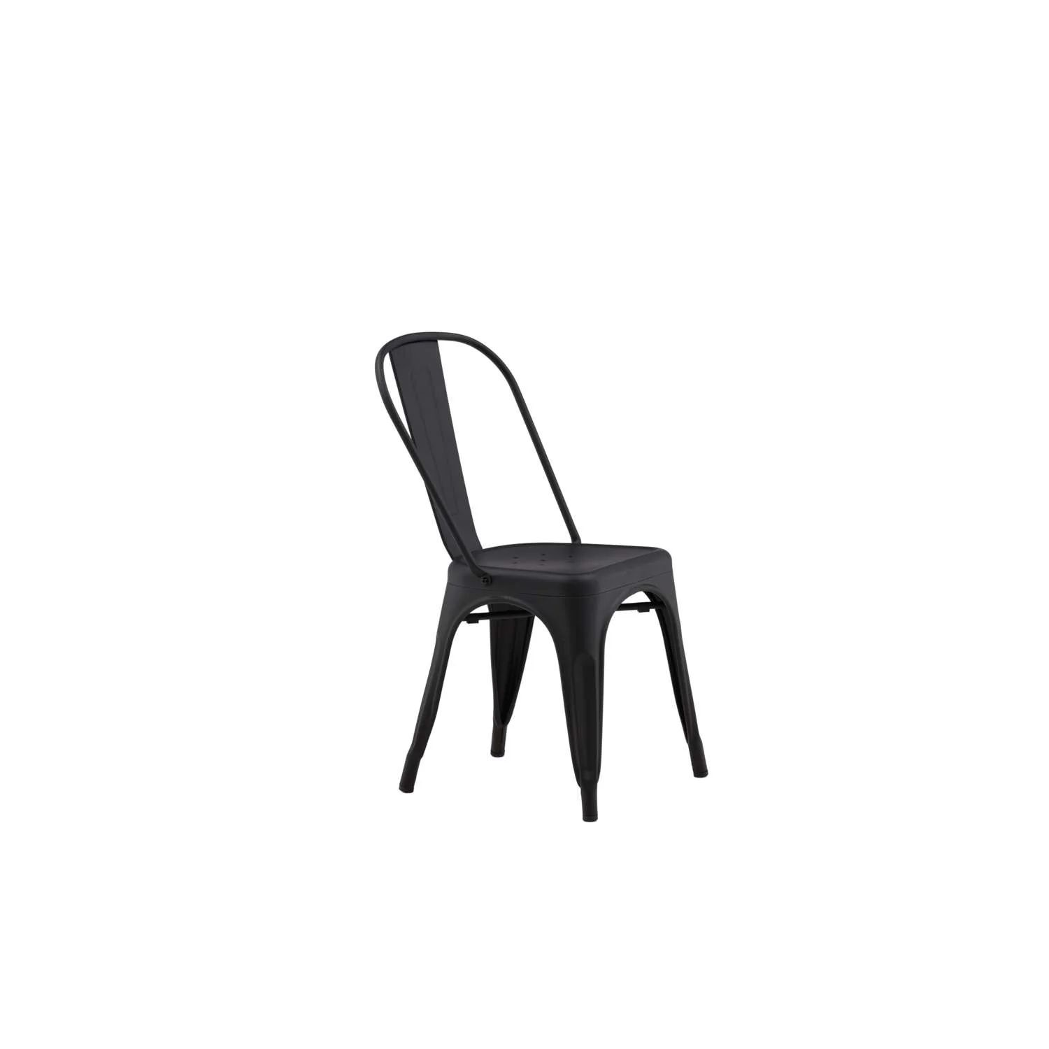 Venture Home Tempe Stoel 53 x 85 x 45 - Zwart - 4-pack - Image 3
