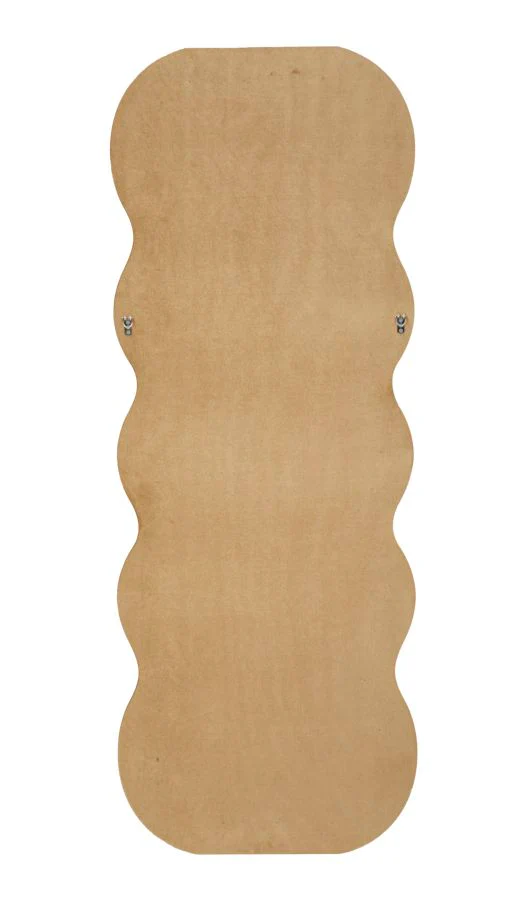 Wandspiegel met gouden fluwelen lijst 60x6x160 cm - Image 7