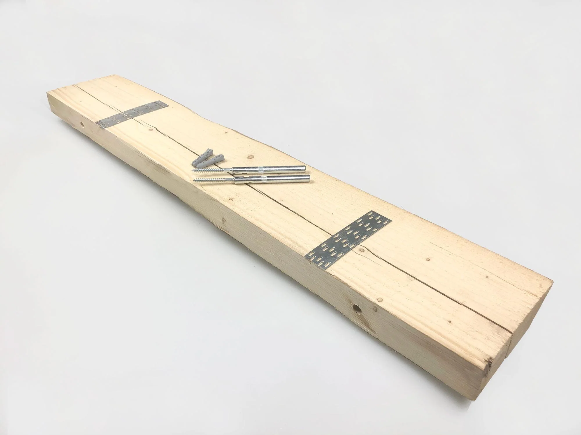 WoodBrothers Barnwood zwevende wandplank 100x18x4cm - Image 4