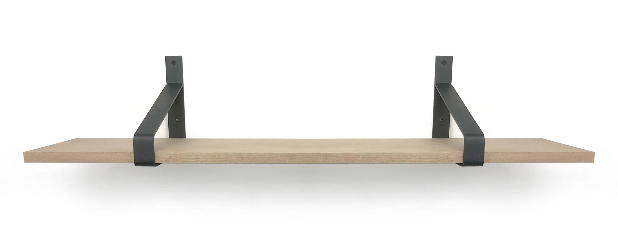 Woodbrothers Eiken 18mm wandplank recht 110x30cm + dragers - Image 6