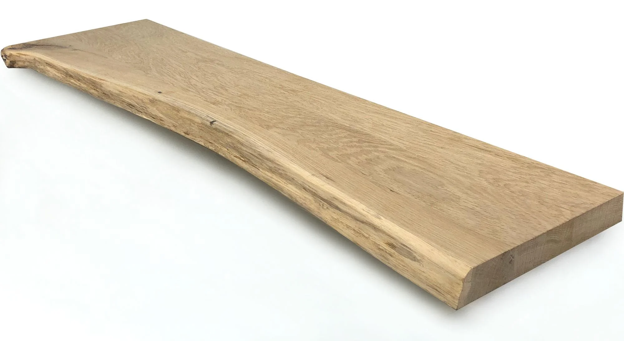 Woodbrothers Eiken plank massief boomstam 50x20cm