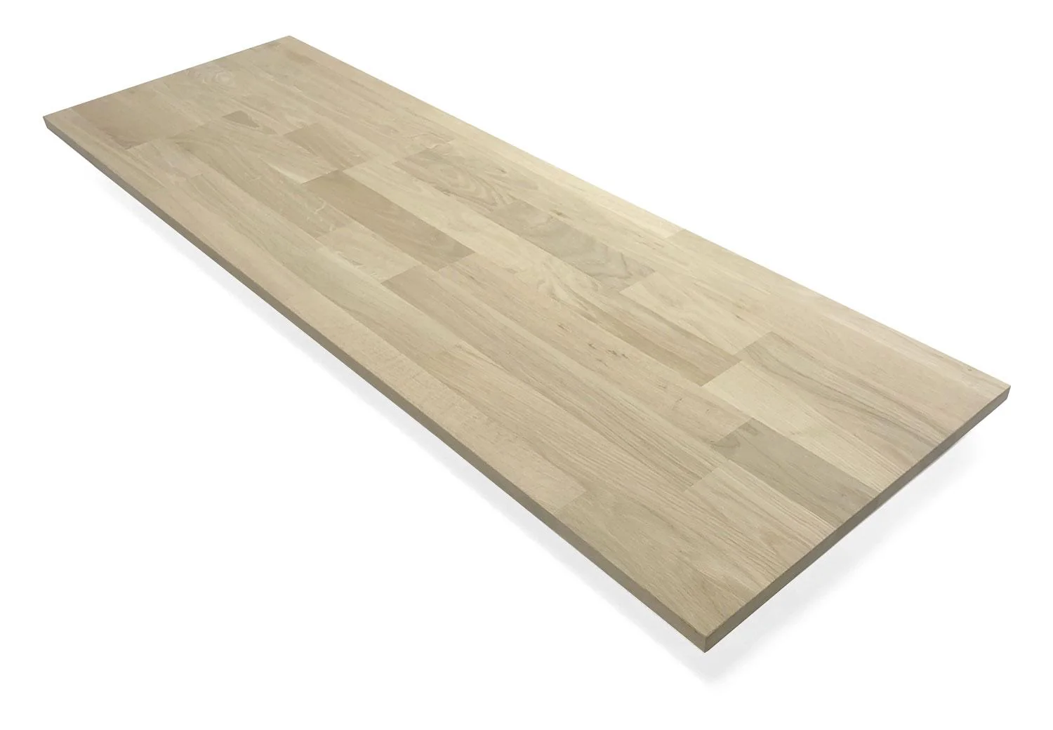 WoodBrothers Eikenhouten vingerlas wandplank 150x20x1,8cm