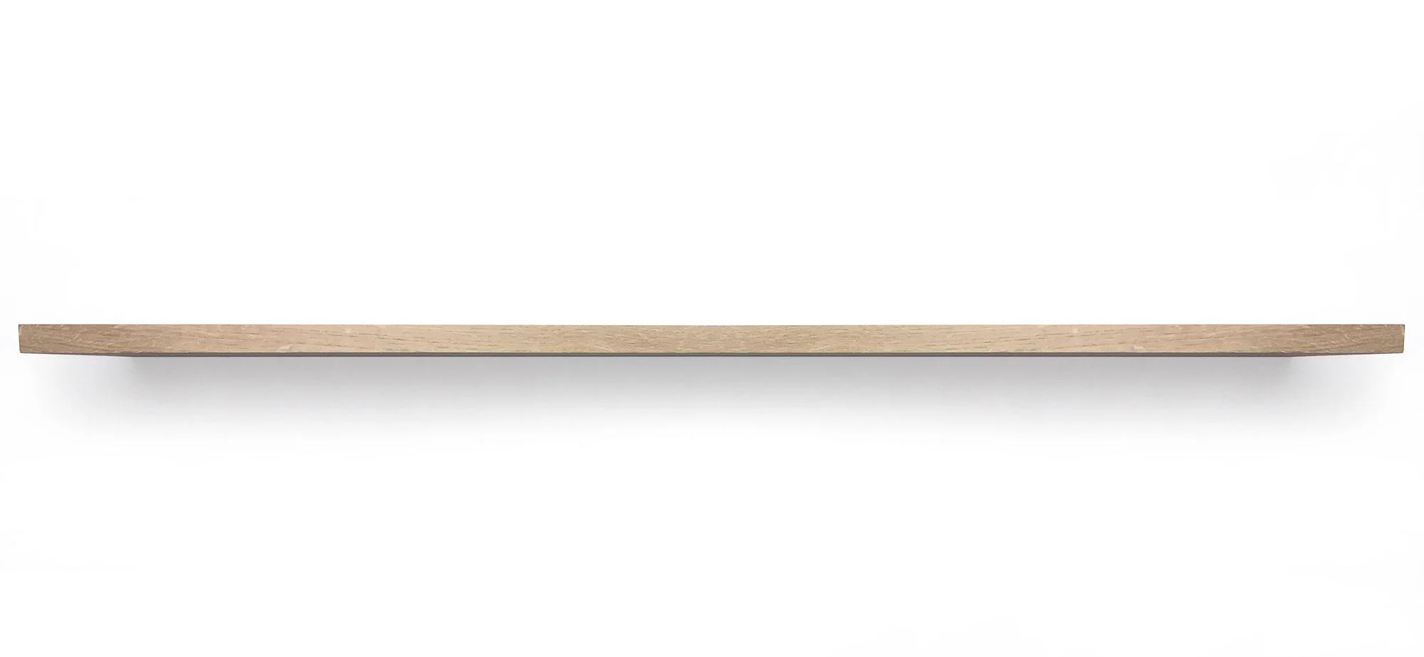 WoodBrothers Eikenhouten zwevende wandplank recht 100x30x2,5cm - Image 5