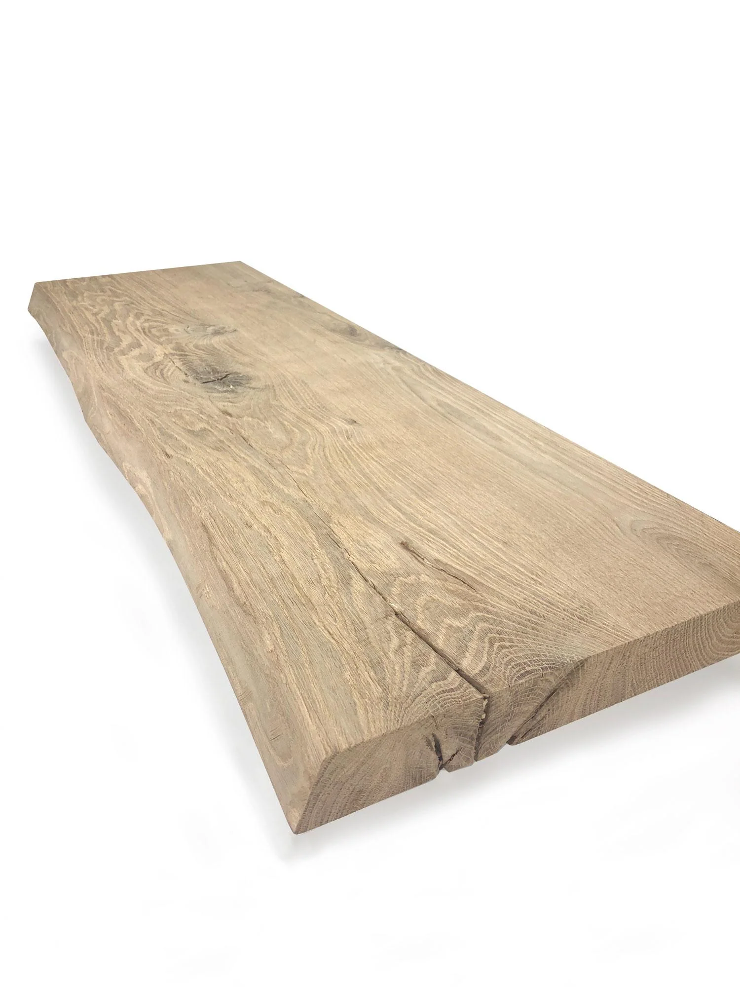 Woodbrothers Oud eiken plank massief boomstam 80x20cm - Image 3