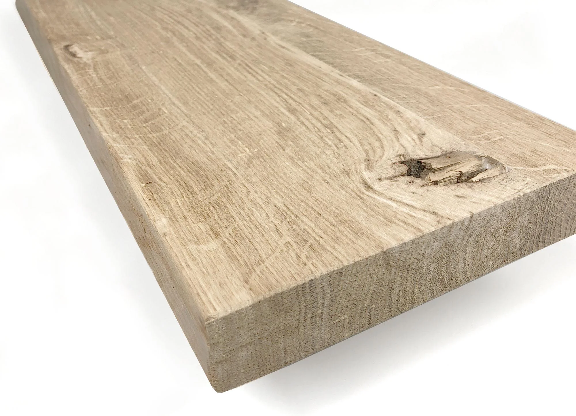 Woodbrothers Oud eiken plank massief recht 80x20cm - Image 2