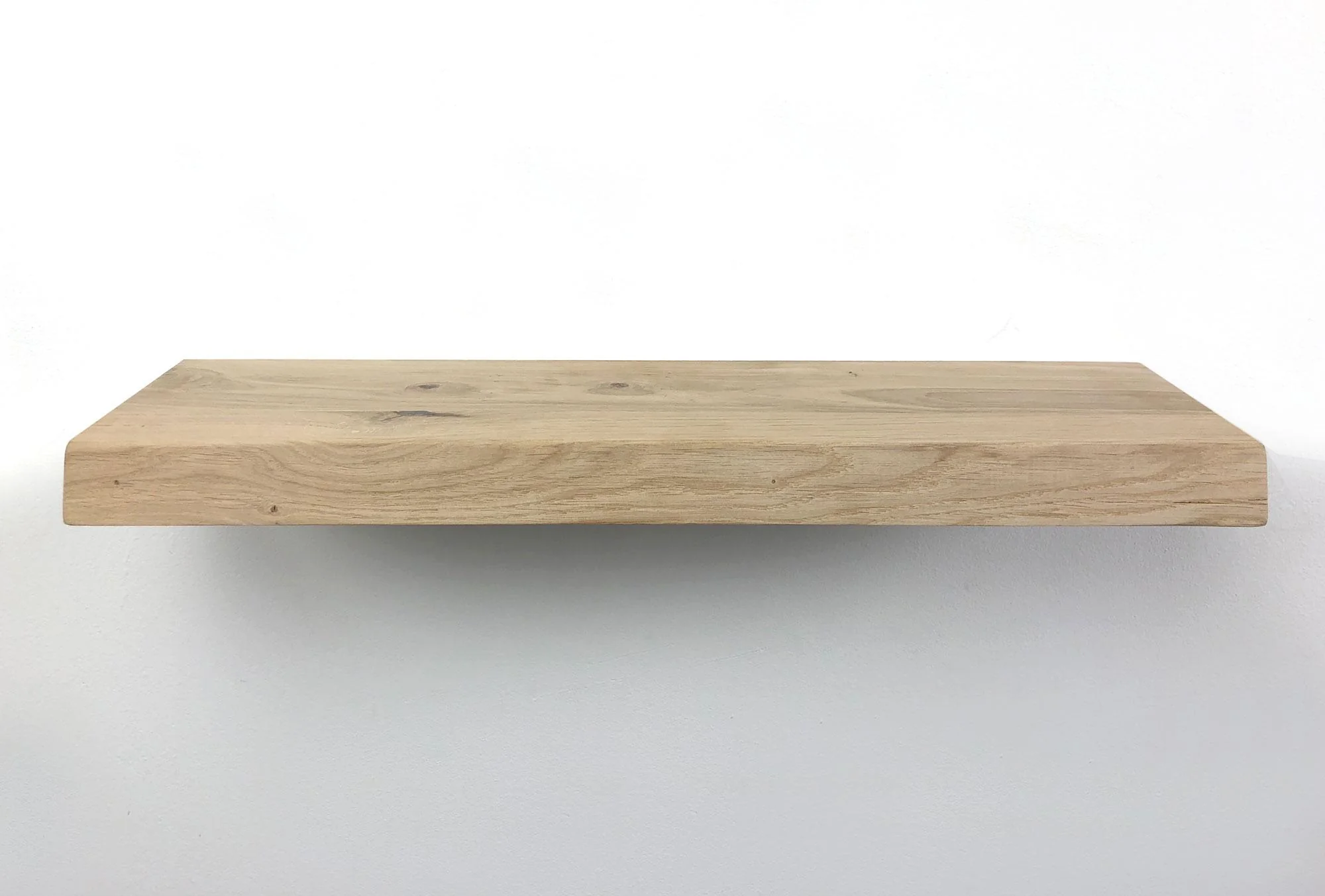 Woodbrothers Zwevende wandplank eiken boomstam 100x15cm - Image 4