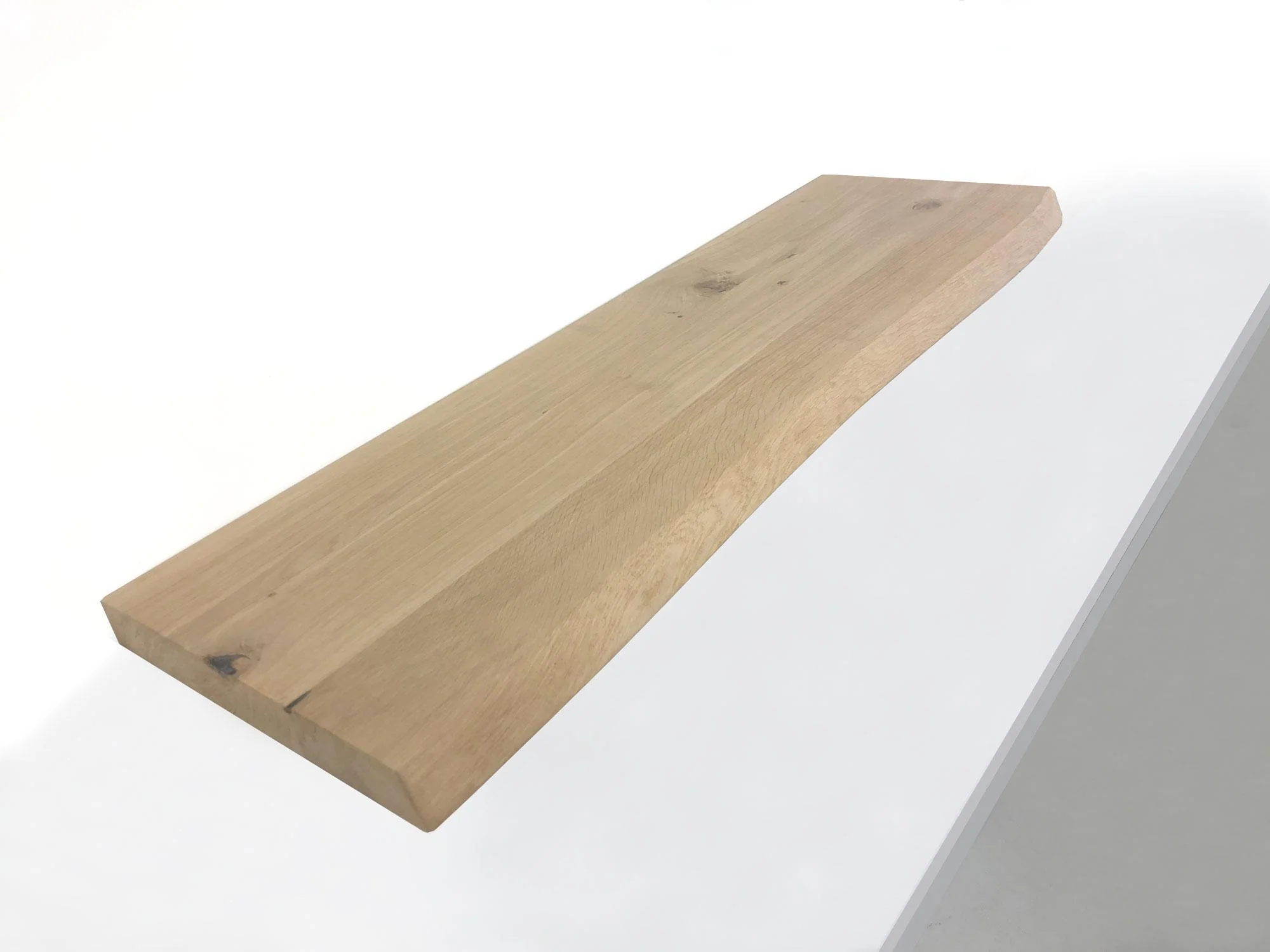 Woodbrothers Zwevende wandplank eiken boomstam 100x30cm - Image 3
