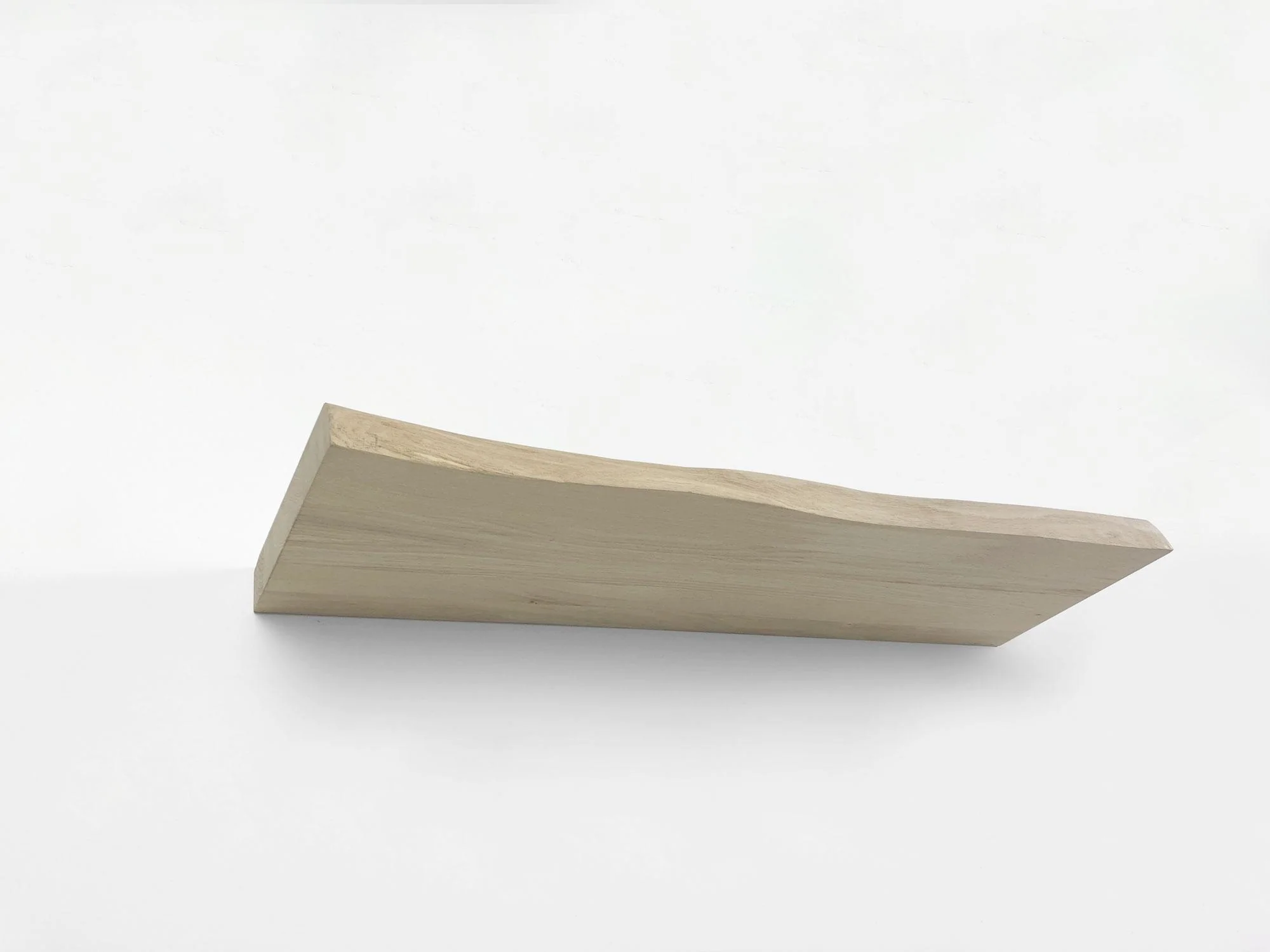 Woodbrothers Zwevende wandplank eiken boomstam 100x30cm - Image 4