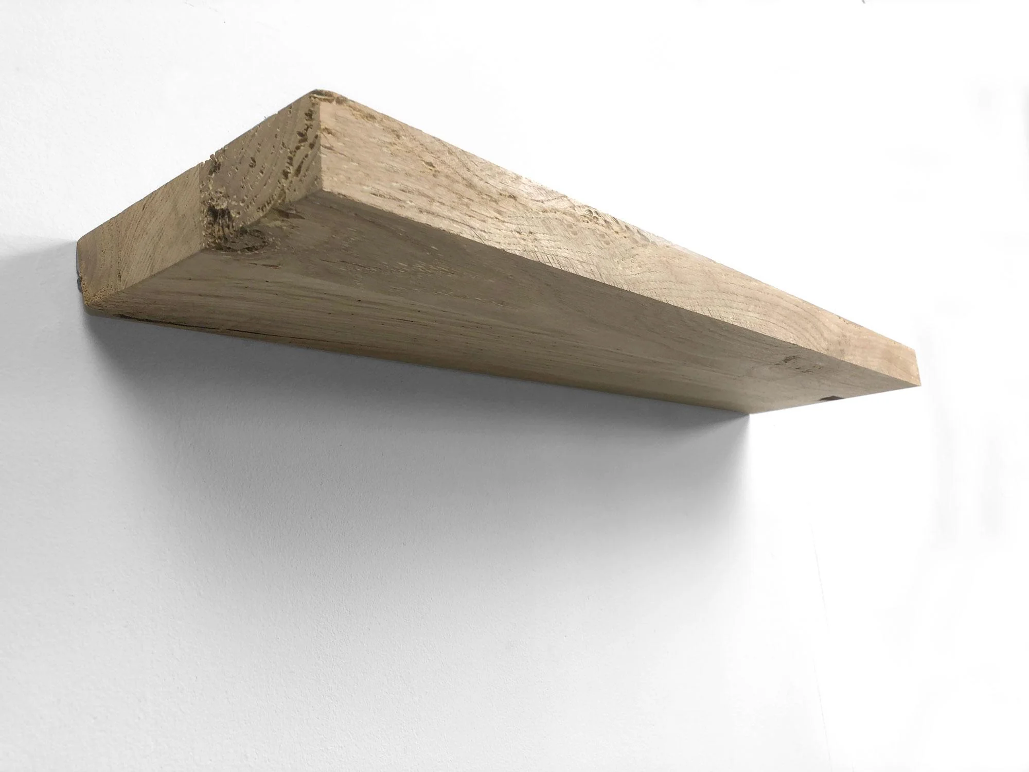 Woodbrothers Zwevende wandplank oud eiken recht 80x20cm - Image 4