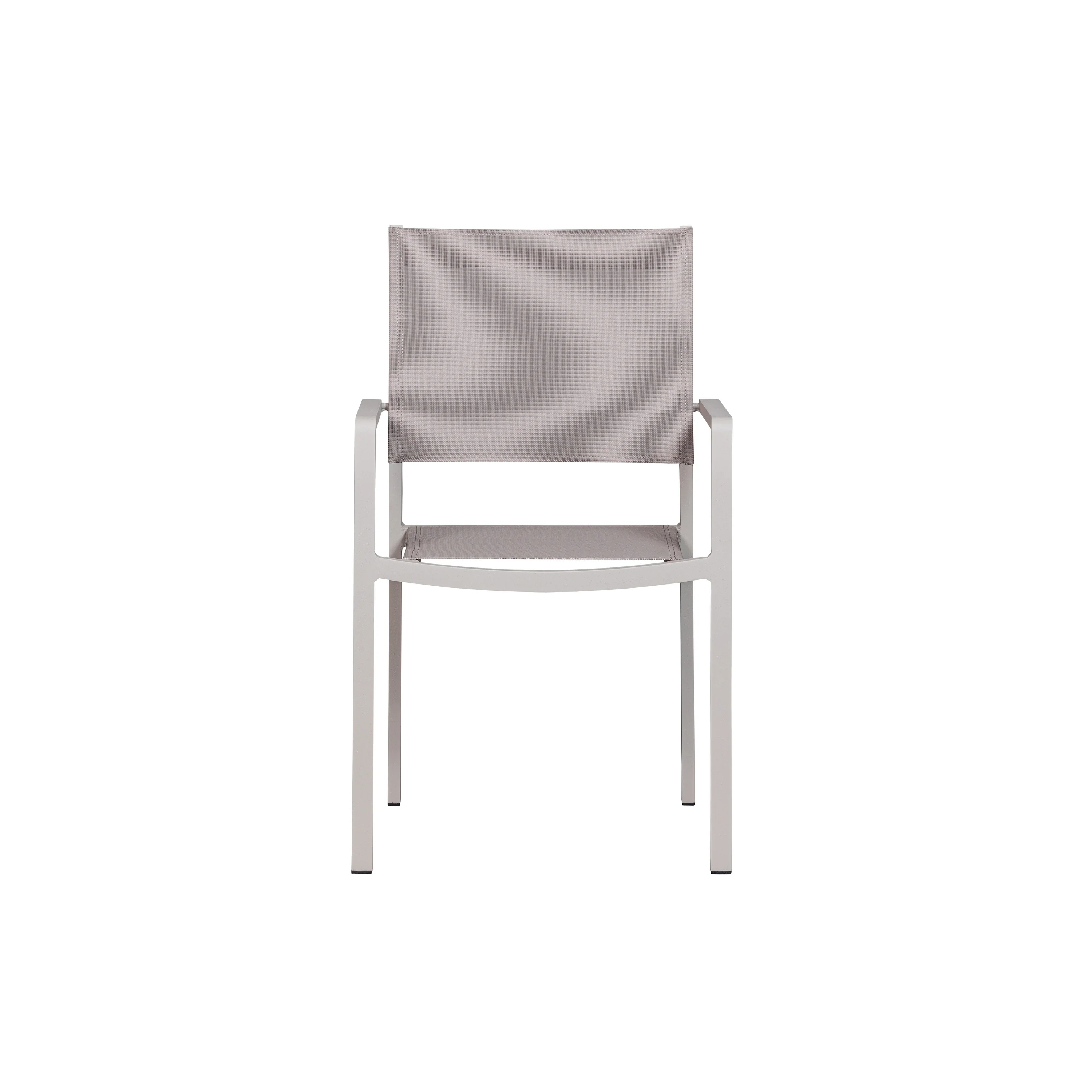 WOOOD Eetstoel Fowl - Aluminium|Textileen - Zand - 88x54x58 - Image 3