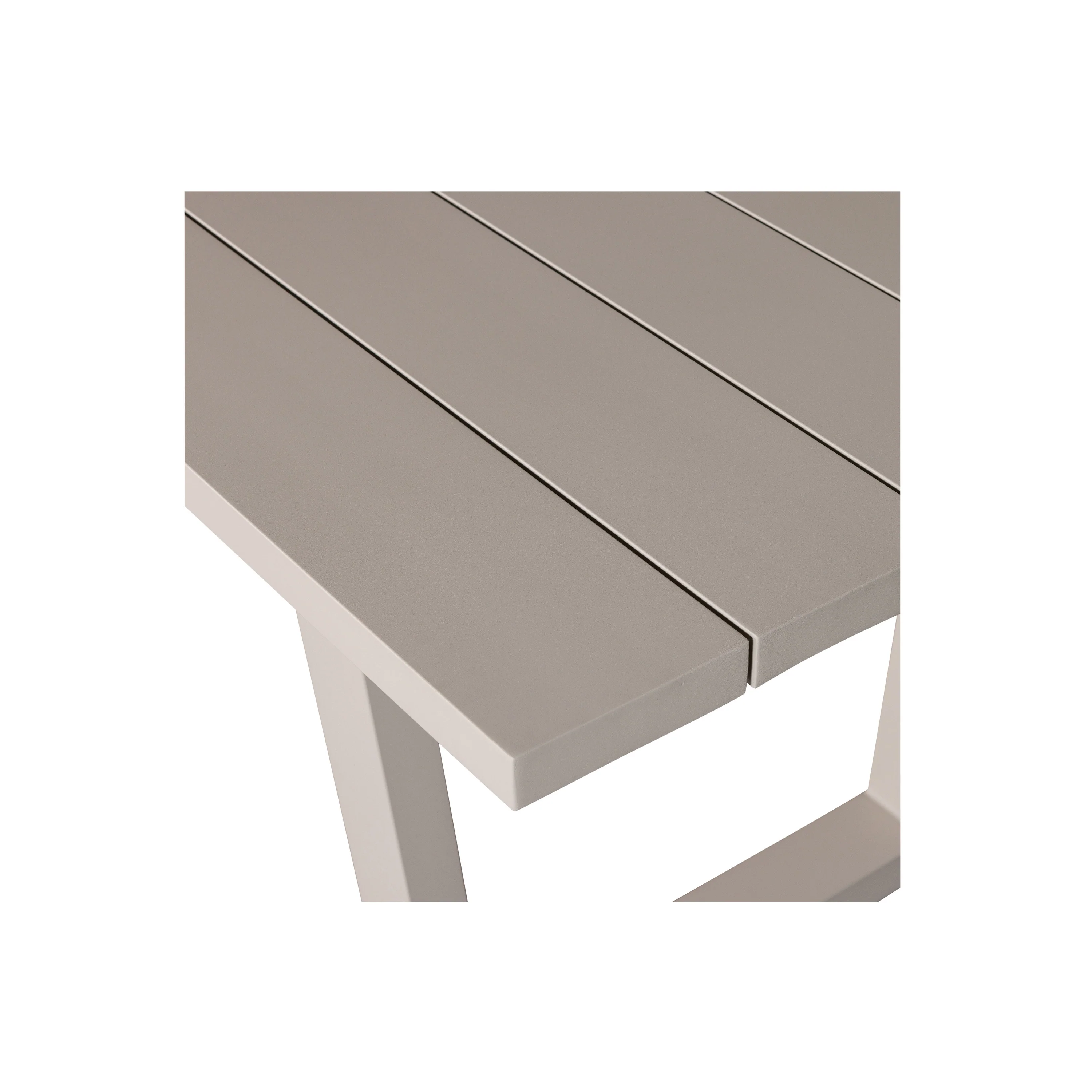 WOOOD Eettafel Bear - Aluminium - Zand - 75x240x87 - Image 3