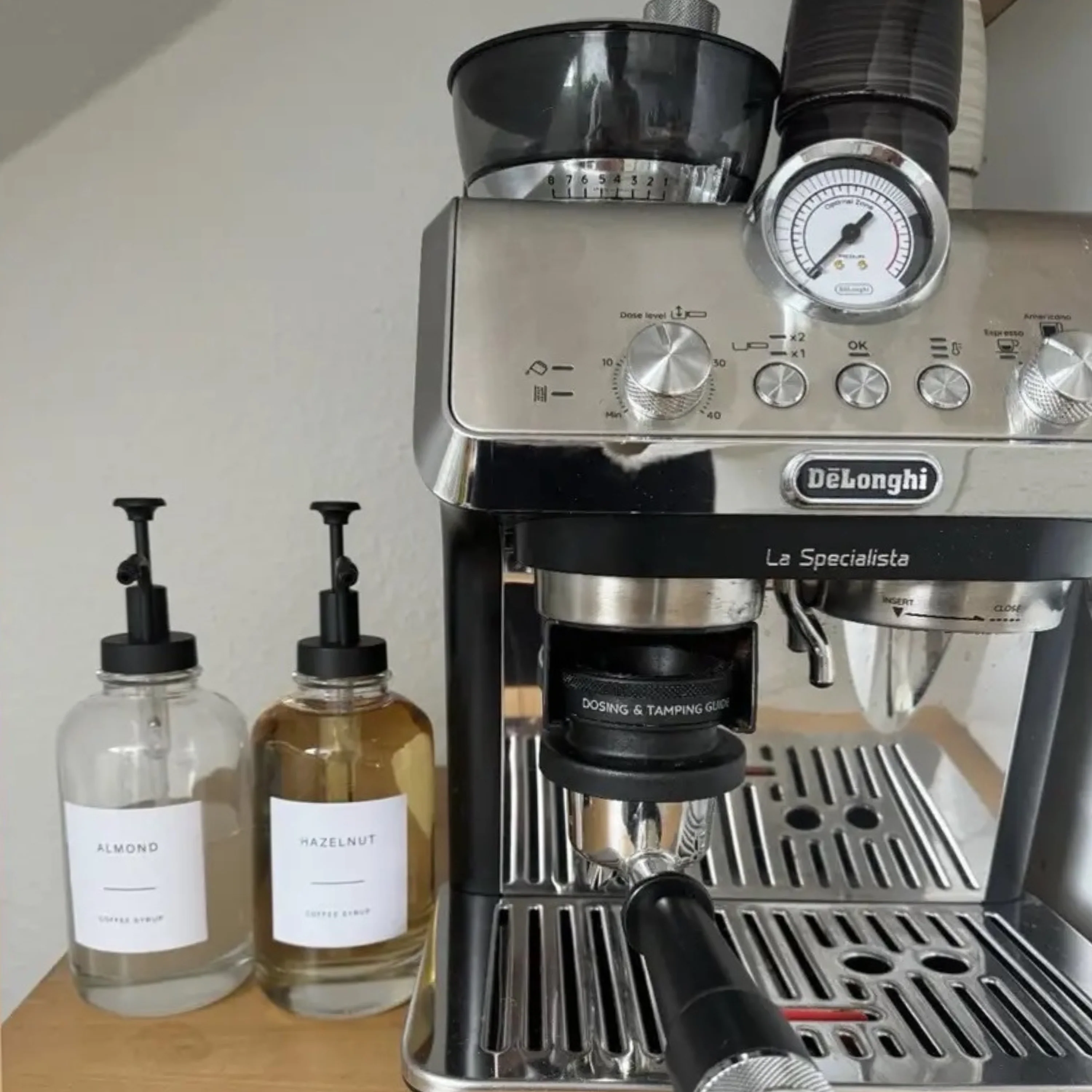XIVADA Koffiesiroop dispenser - 500 ML - Glas - Zwart - Set van 2 - Image 6