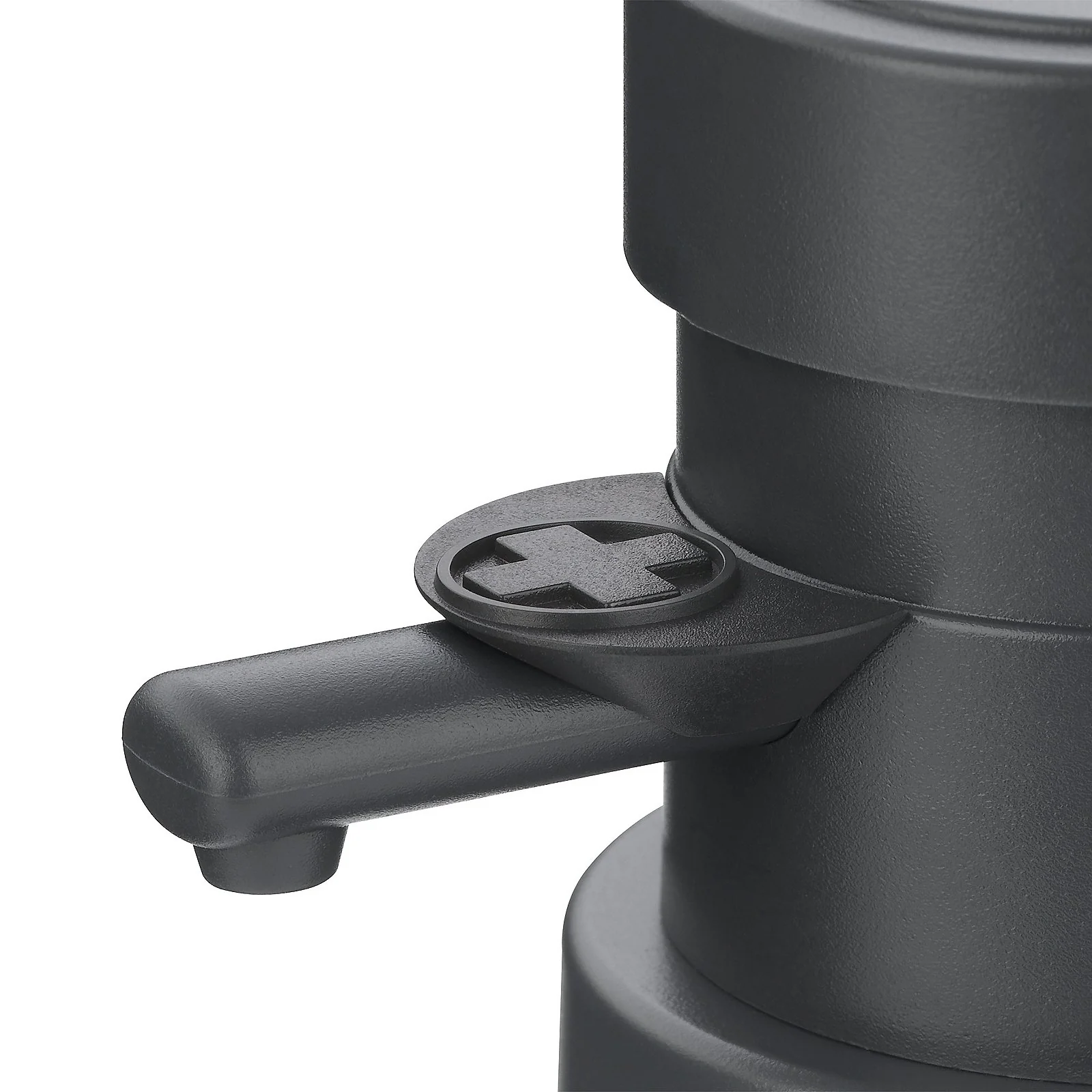 Zeep- en Desinfectie Dispenser, 0.45 L, Donker Grijs - Kela | Aurie - Image 4