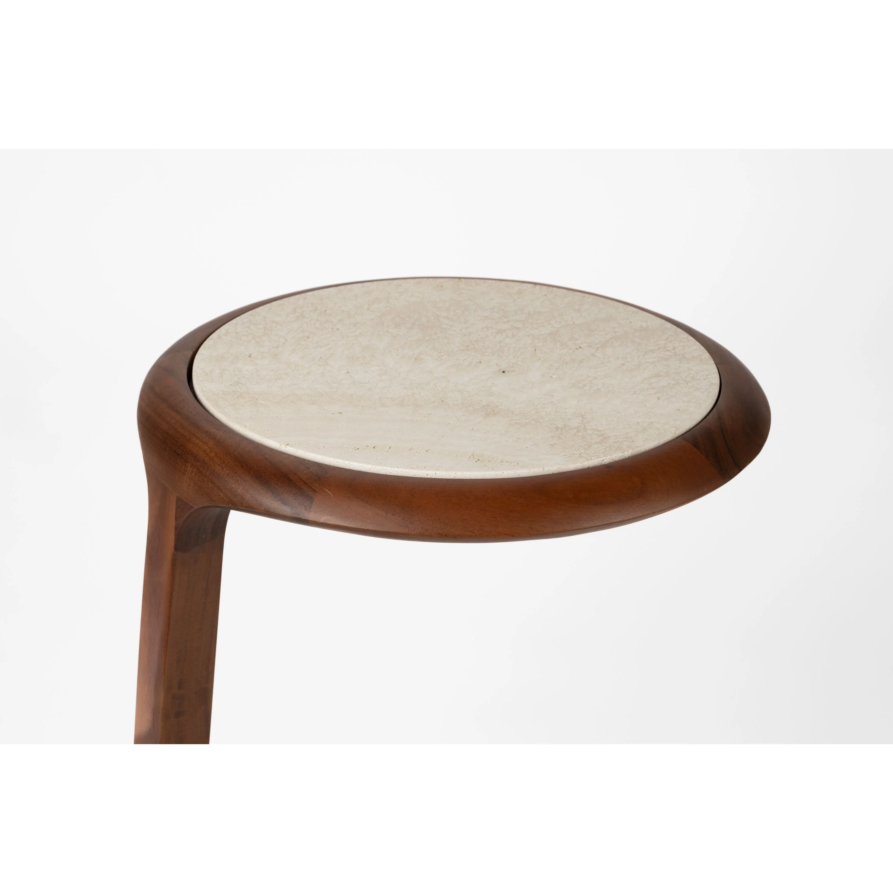 Zuiver Doppio Bijzettafel Rond Bruin - Image 5