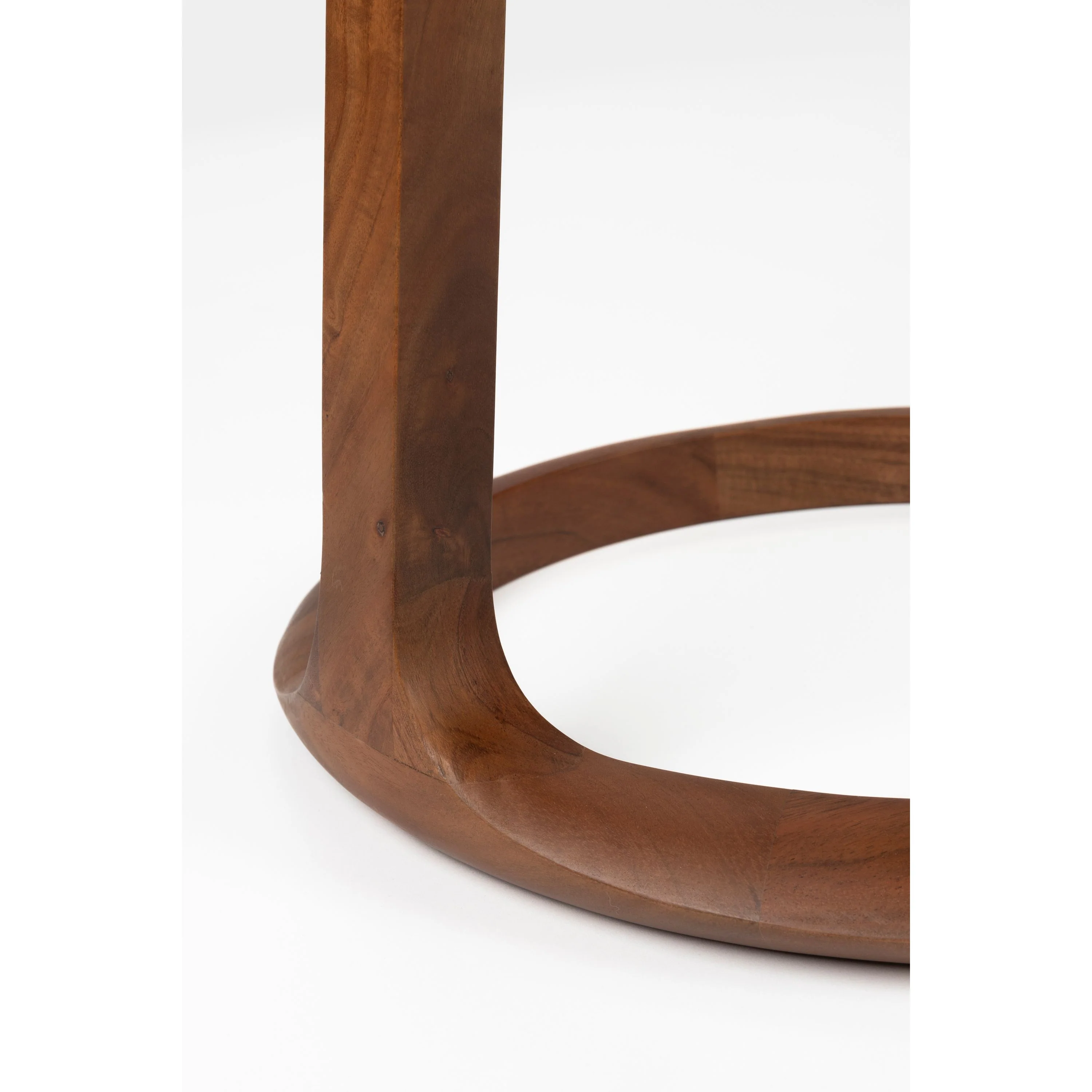 Zuiver Doppio Bijzettafel Rond Bruin - Image 6