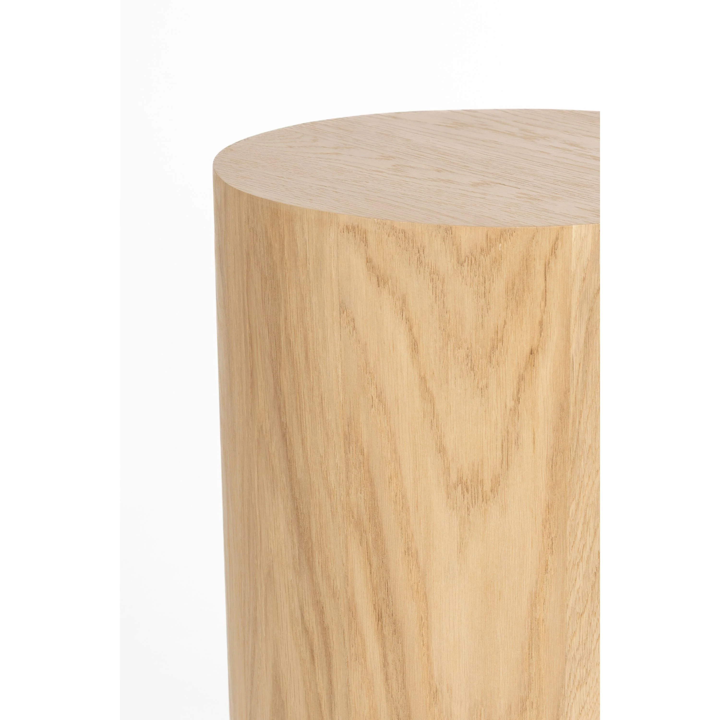 Zuiver Silo Bijzettafel| Pilaar 32 cm Hout Naturel - Image 4