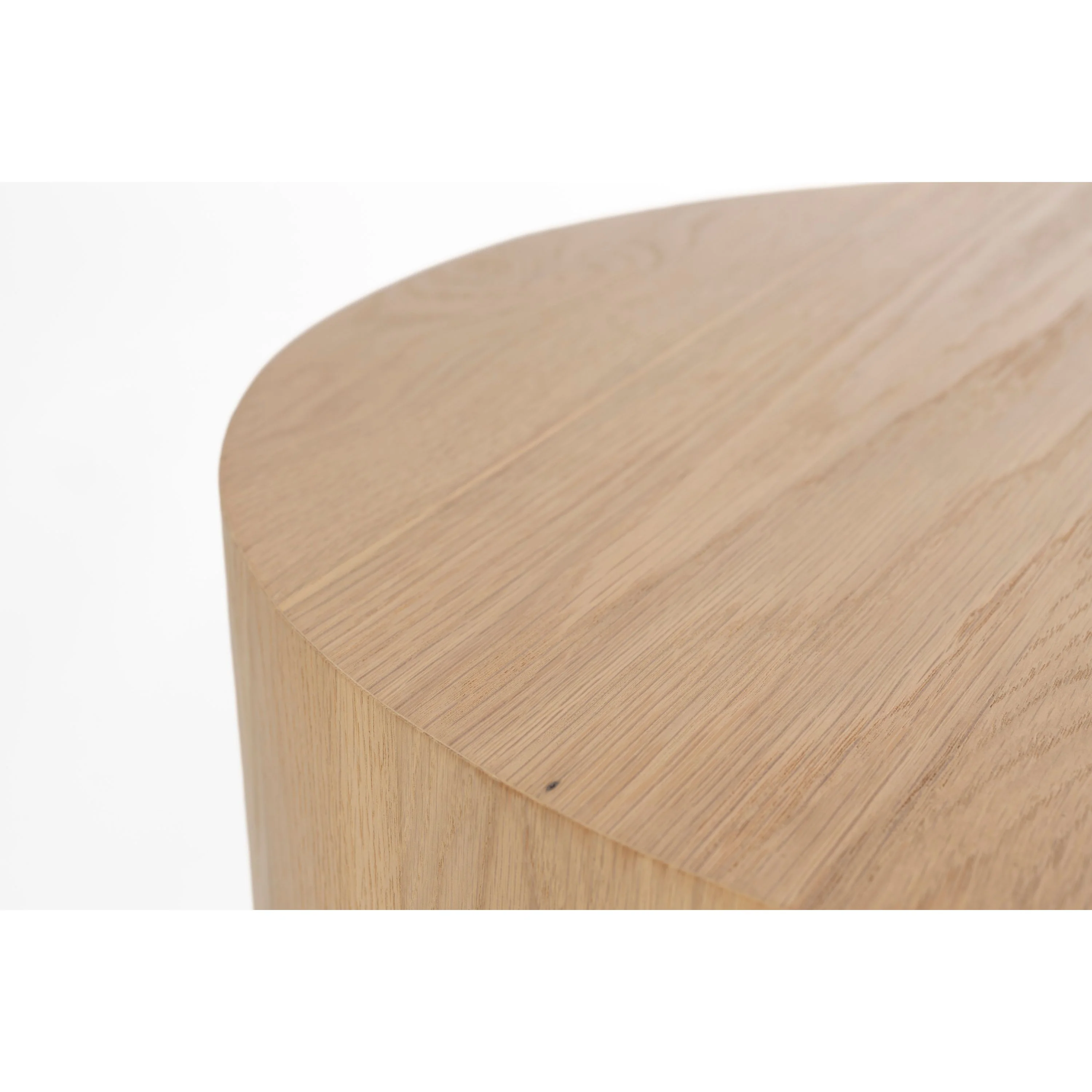 Zuiver Silo Bijzettafel| Pilaar 60 cm Hout Naturel - Image 3